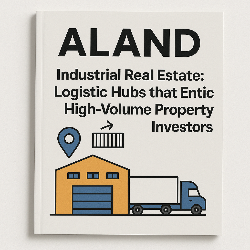 ALAND Magazine Cover – Industrial Real Estate & Logistic Hub Investment Focus
